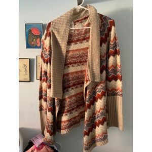 Long cardigan sweater